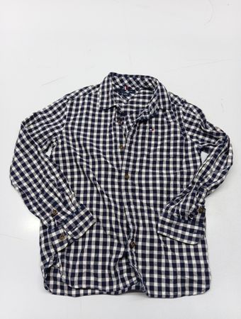 Tommy Hilfiger Navy Gingham Button-Down Shirt