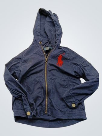 Polo by Ralph Lauren Blue Hooded Jacket