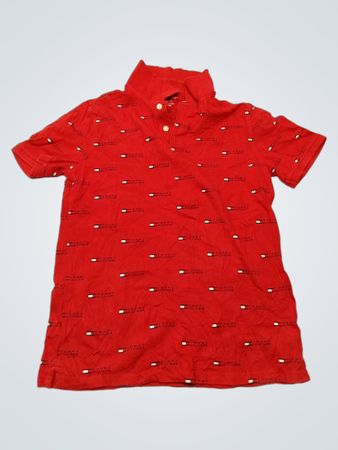 Tommy Hilfiger Red Polo Shirt