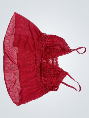 Chloé Red Lace Bralette