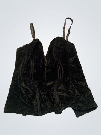 Black Velvet Corset