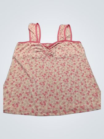 Pink Floral Bra