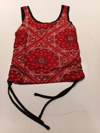 Red Bandana Tank Top
