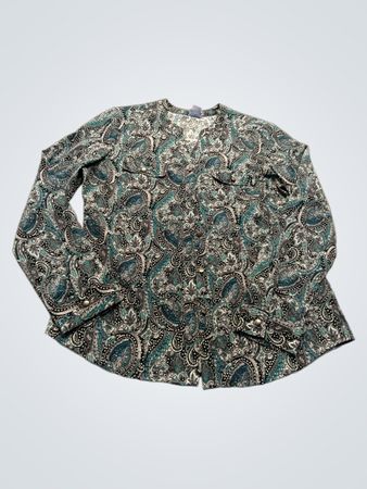 Laura Scott Paisley Blouse