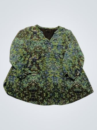H&M Floral Print Long Sleeve Blouse
