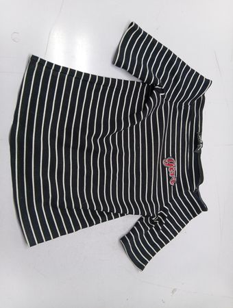 Vero Moda Black and White Striped Top