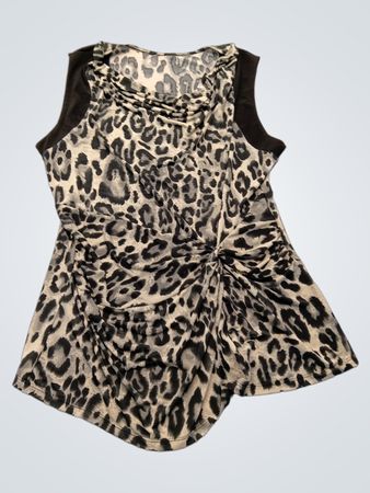 Leopard Print Tank Top