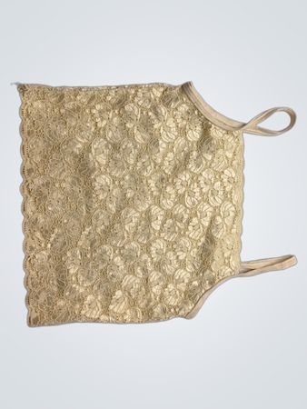 Cream Lace Cami Top