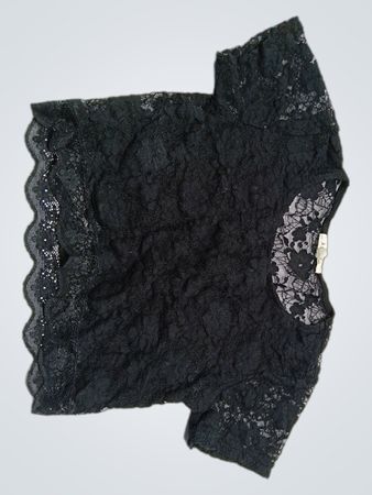 Black Lace Bra