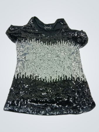 Sequin T-Shirt Dress