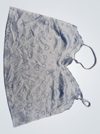Cosie Blue Patterned Bra