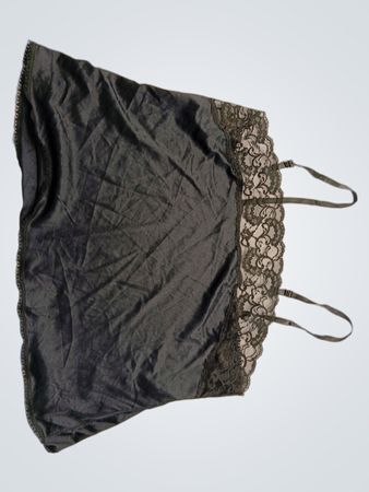 Black Lace Trim Camisole