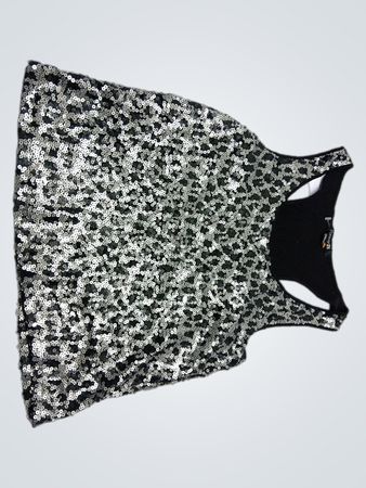 Forever 21 Leopard Sequin Tank Top