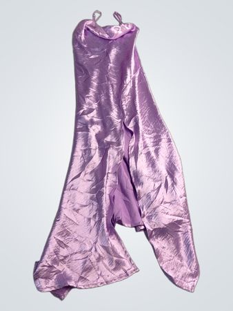 Sans Souci Purple Satin Dress