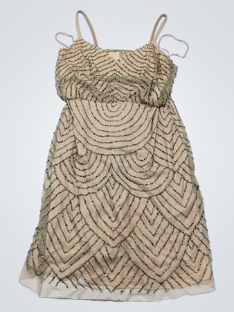 Adrianna Papell Beaded Mini Dress