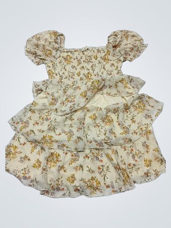 Floral Ruffled Dress