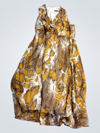 Melanie Lyne Snake Print Dress