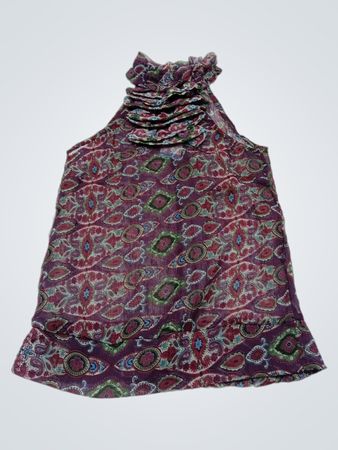 Contempo Floral Halter Neck Top