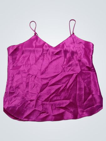 Purple Silk Camisole