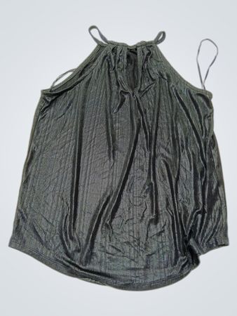 Le Château Green Ribbed Cami Top