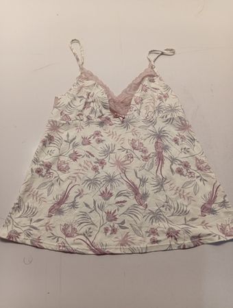 La Vie en Rose Floral Lace Cami Top
