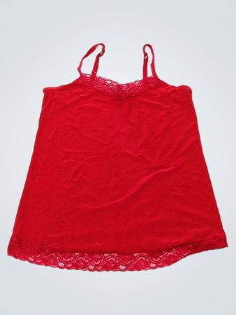 Torrid Red Lace Cami Top