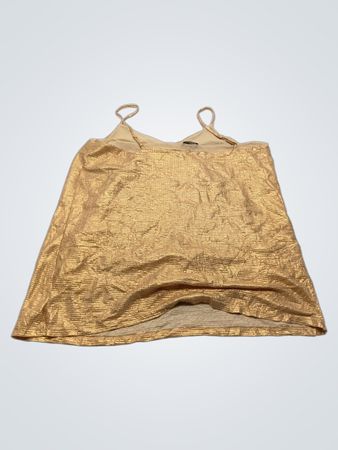 Le Château Gold Metallic Cami Top
