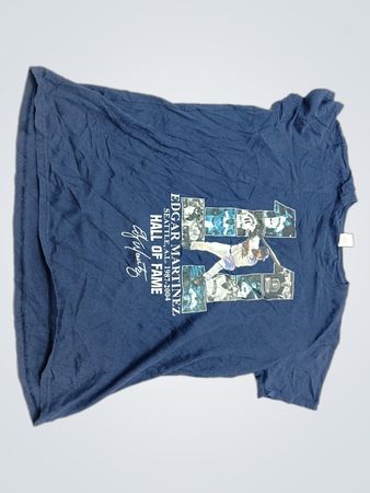 Seattle Mariners Edgar Martinez Hall of Fame Graphic T-Shirt