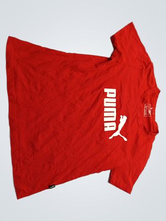 Puma Red Logo T-Shirt