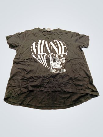 Disney Mickey and Minnie Heart Graphic T-Shirt