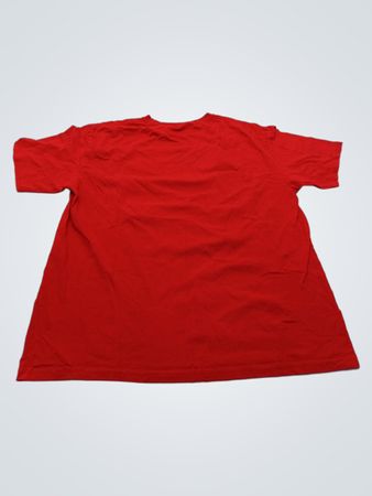 Red T-Shirt with Graphic Design