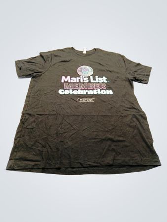 T-Shirt with Mari's List Member Celebration Design