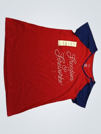 Red and Blue T-Shirt