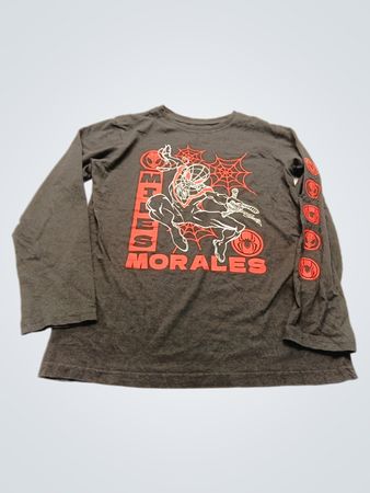 Miles Morales Spider-Man Graphic Long Sleeve T-Shirt