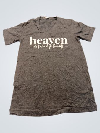 Bella + Canvas Heaven Graphic V-Neck T-Shirt