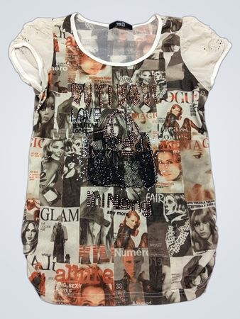 Fashion Brand Collage T-Shirt