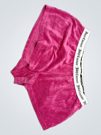 Juicy Couture Pink Velour Track Pants
