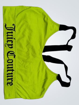 Juicy Couture Neon Green Bra