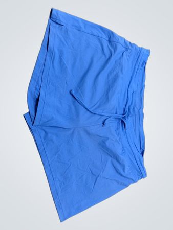 Athleta Blue Athletic Shorts L