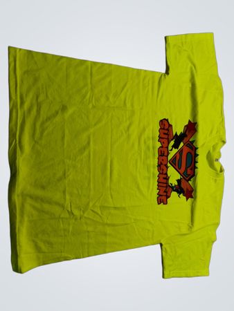 Neon Yellow T-Shirt with Supershirts Logo