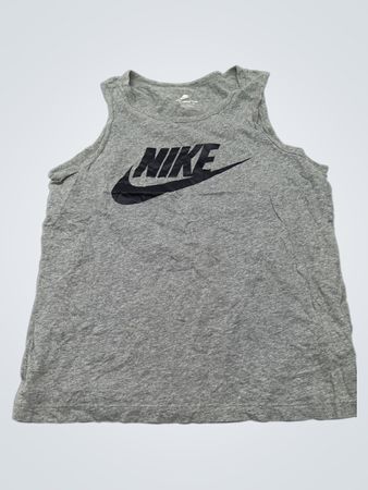 Nike Heather Grey Logo Tank Top