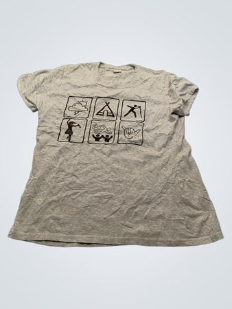Grey Graphic T-Shirt