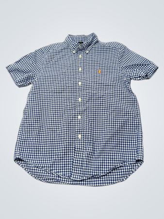 Ralph Lauren Gingham Short Sleeve Button-Up Shirt