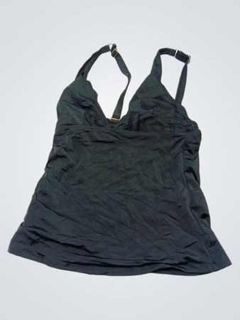 Etam Black Tankini Top