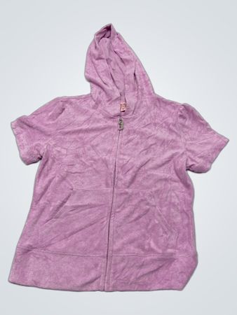 Juicy Couture Short Sleeve Velour Hoodie