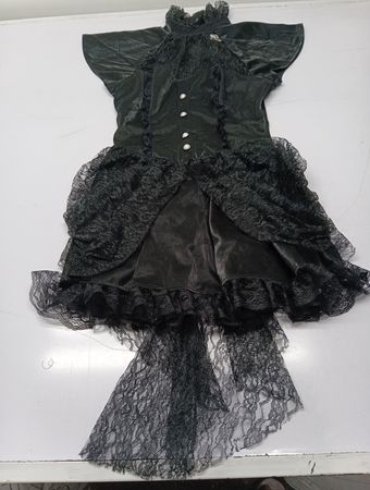Black Lace Victorian Dress