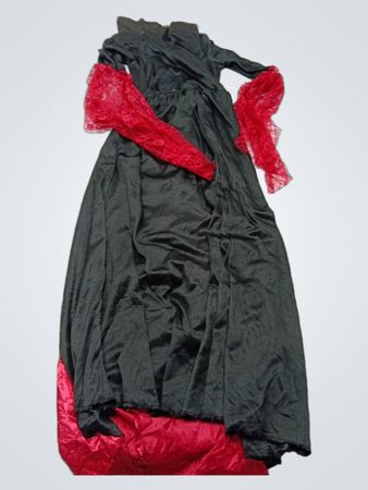 Black and Red Gothic Dress