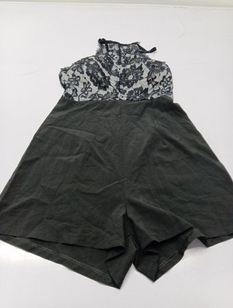 Black Lace Bodysuit Romper