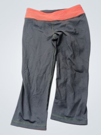 Victoria's Secret VSX Sport Damen graue sportliche Crop-Leggings