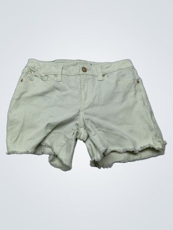 Seven7 Jeans Damen Weiße Denim-Shorts Größe 6